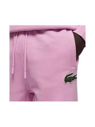 Jogging Rose Homme Lacoste Organic Fleece 3