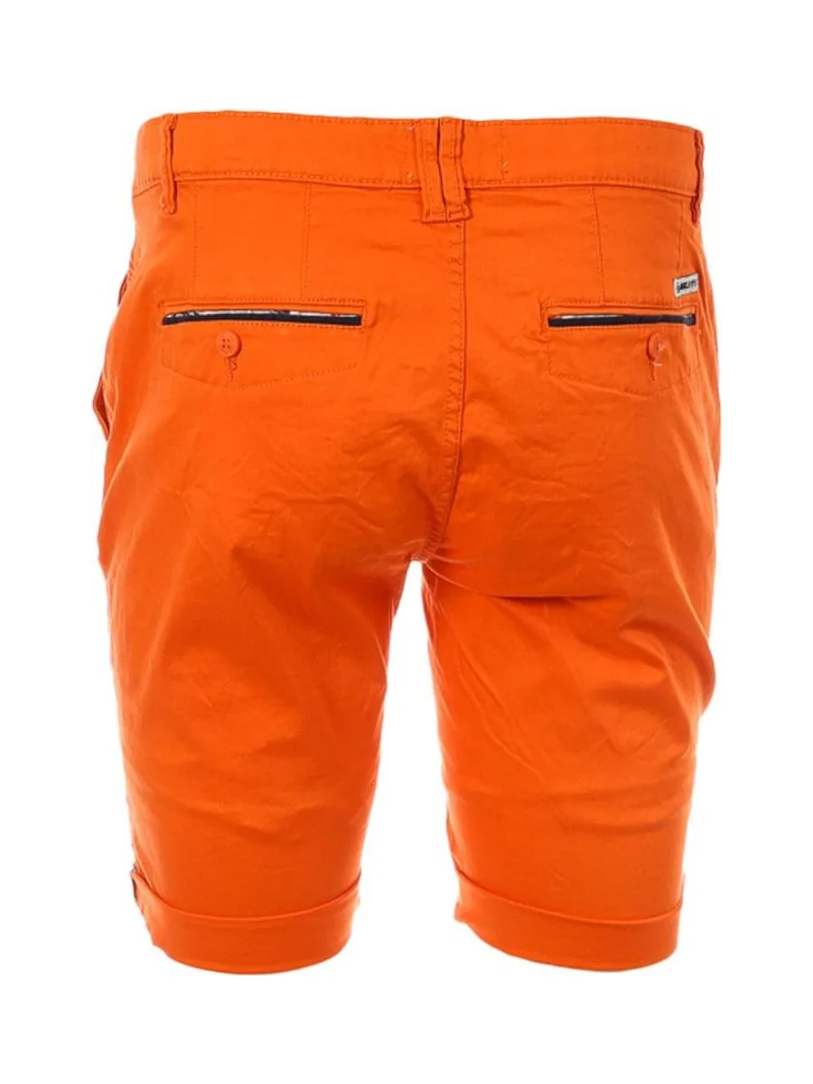 Short Orange Fluo Homme American People Most 3