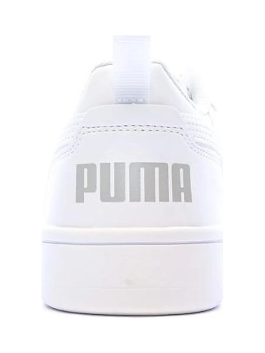 Baskets Blanches Homme Puma Rebound V6 Low34 4