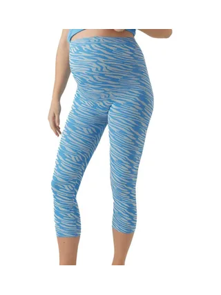 Legging Bleu Femme Mamalicious Nava 1