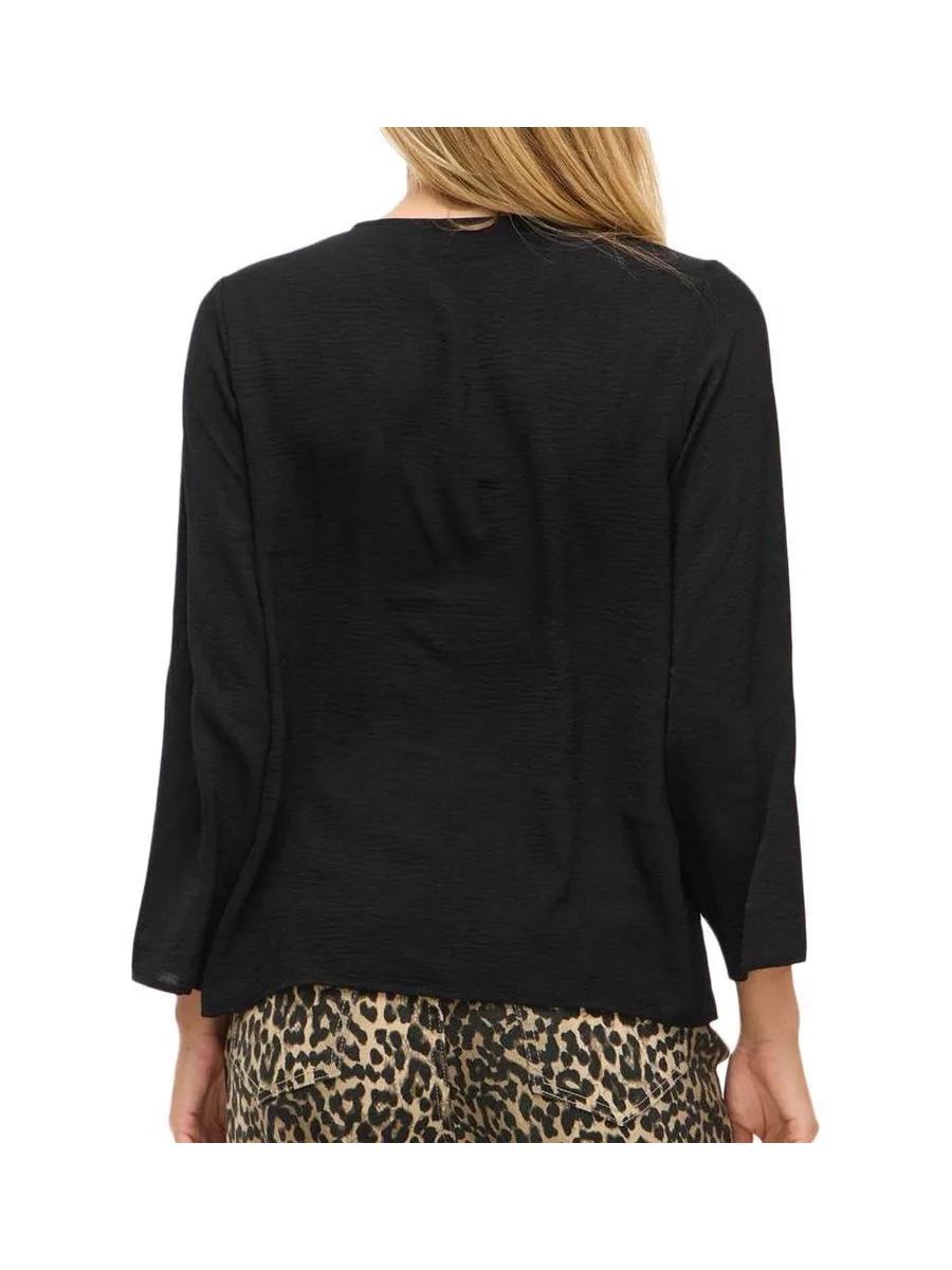 Blouse Noire Femme Vila Josa 3