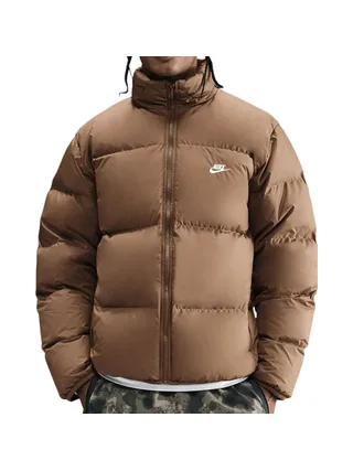 Doudoune Marron Homme Nike M Sf Club Puffer 1