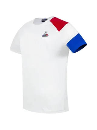 T-Shirt Blanc Garçon Le Coq Sportif Bat N°2 1