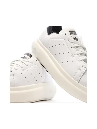 Baskets Blanches/Noires Femme Adidas Stan Smith Pf W 7