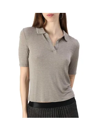 Polo Gris Femme JDY Sanni 2/4 1