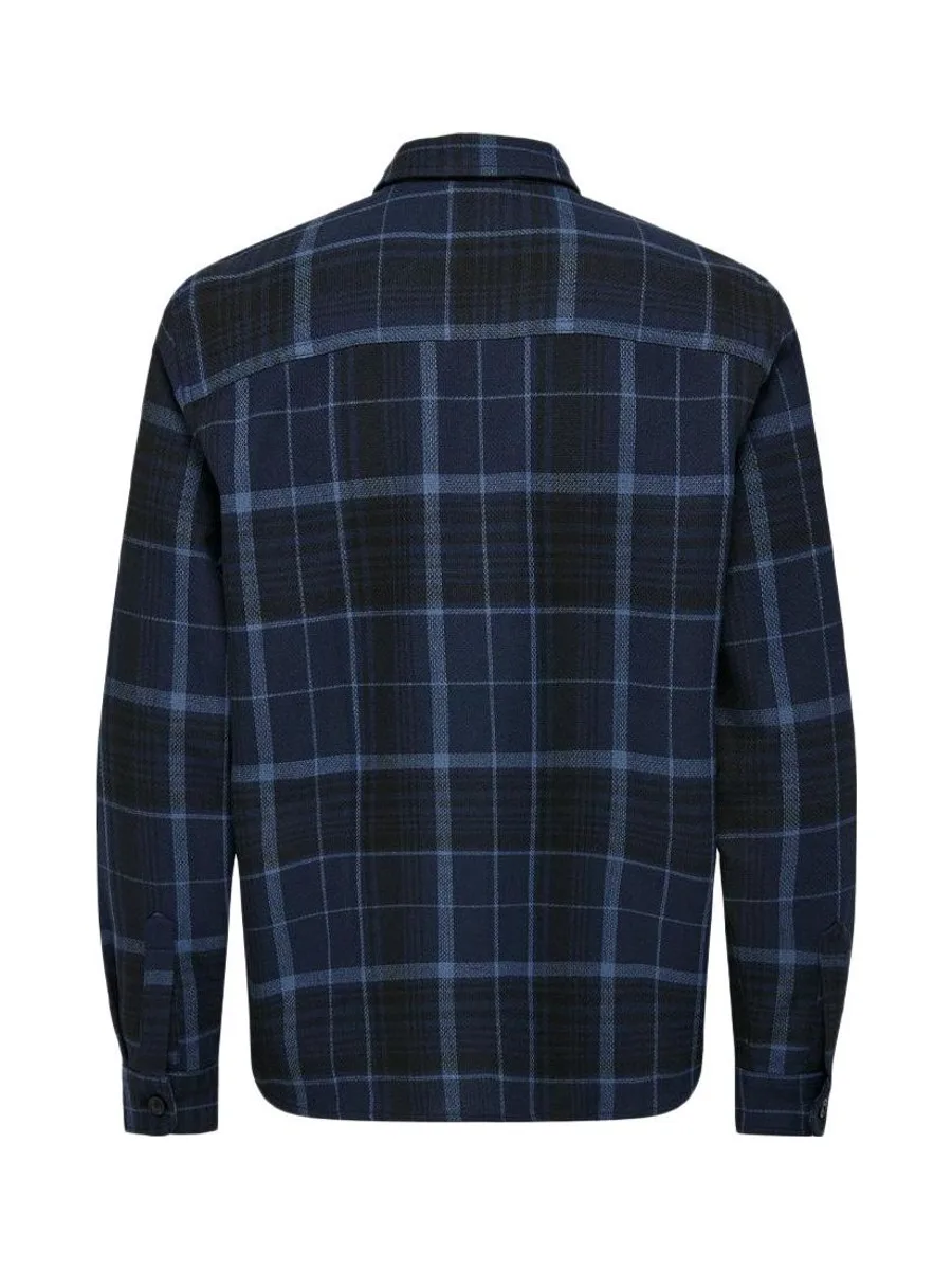 Veste Marine/Bleu Homme Only & Sons kodyl 3