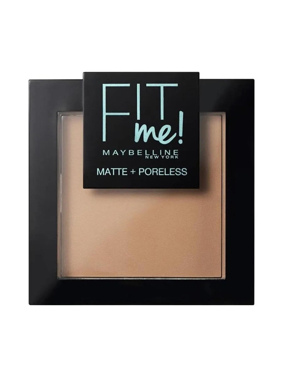 Poudre Compacte Fit Me Matte + Poreless Maybelline New York 250 Sun Beige 2