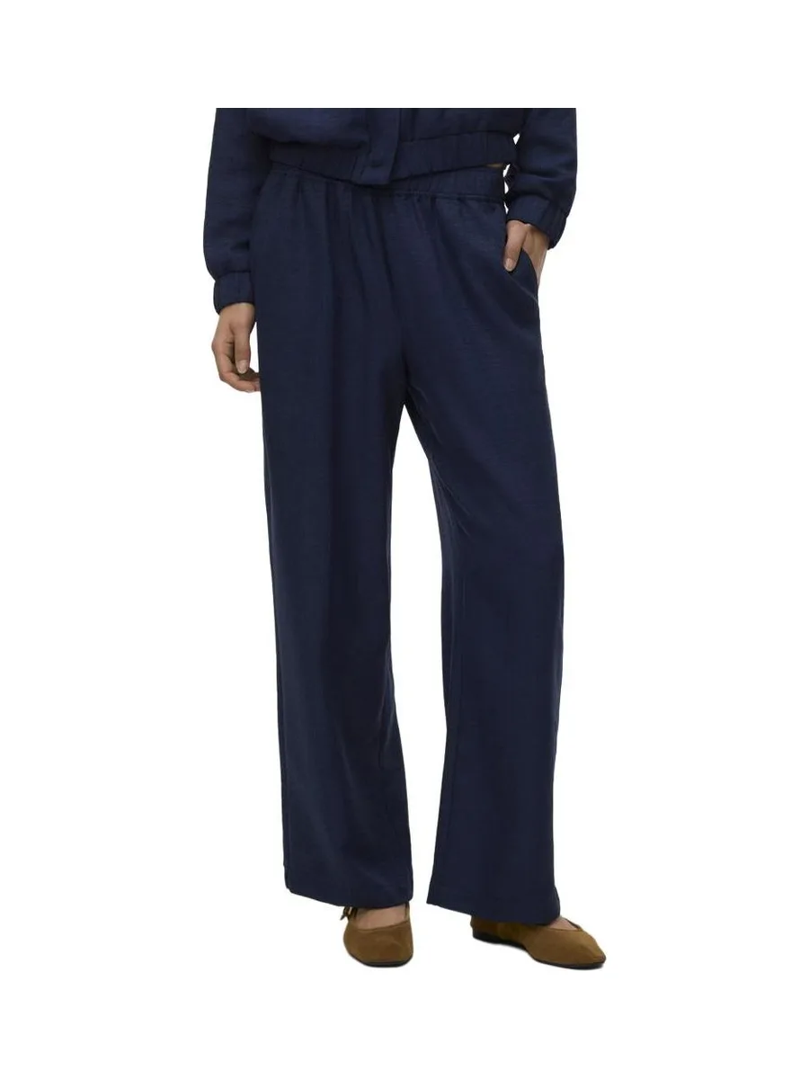 Pantalon fluide Marine Femme Vero Moda Melaneyss 2