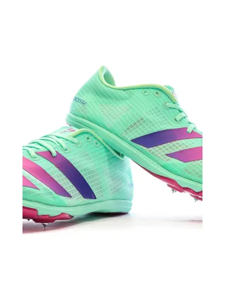 Chaussures d'Athlétisme Vertes Homme Adidas Distancestar 7