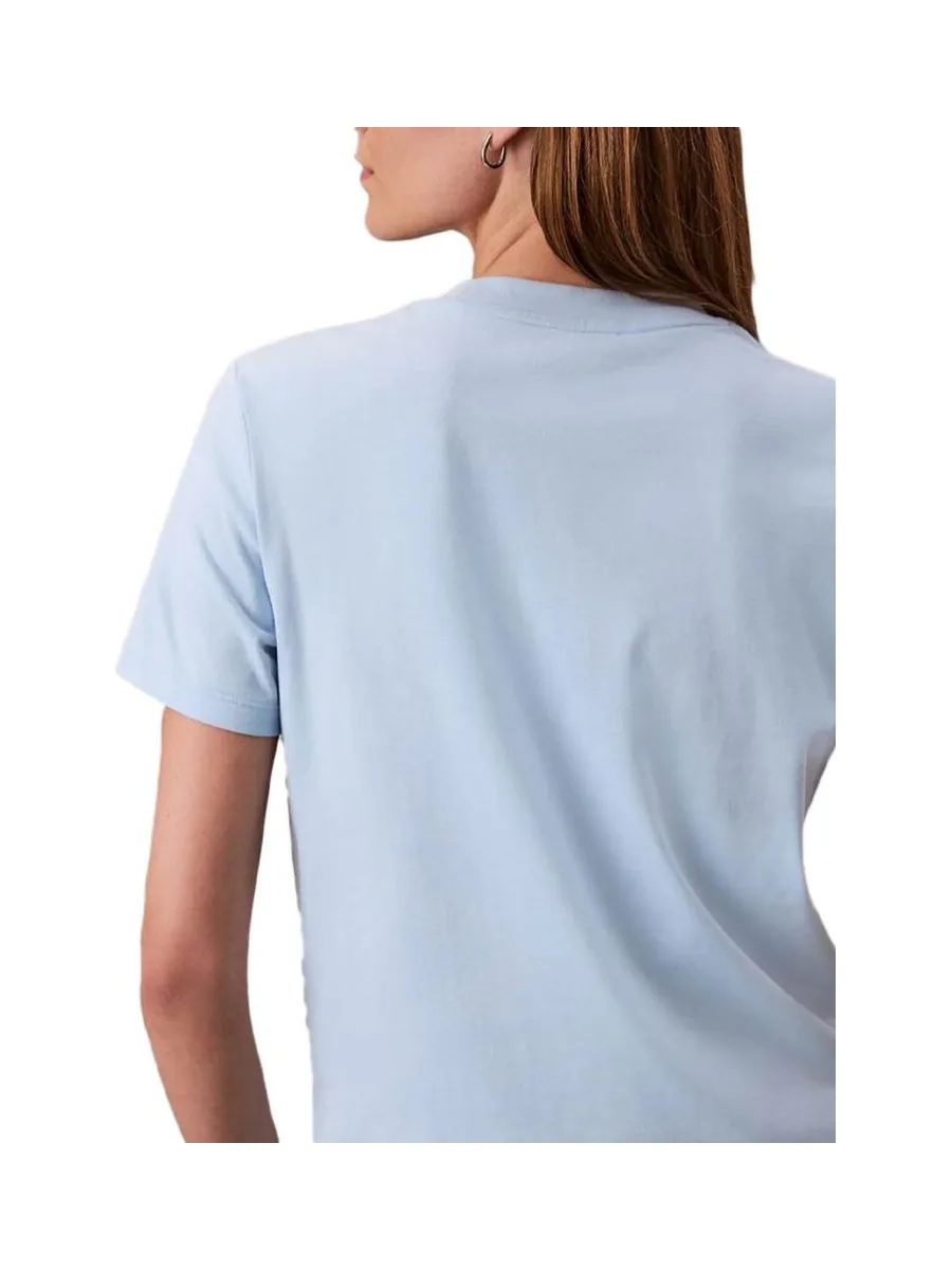 T-Shirt Bleu Femme Calvin Klein Jeans LV047C912G 3