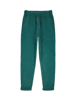 Pantalon en Velours Vert Garçon Teddy Smith 17N 1