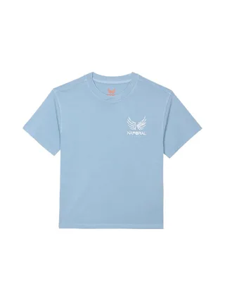 T-Shirt Blanc/Bleu Garçon Kaporal Obar 1