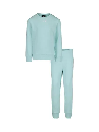 Ensemble de Survêtement Turquoise Fille Under Armour Rival 1