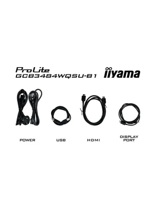 iiyama G-MASTER GCB3484WQSU-B1 computer monitor 10