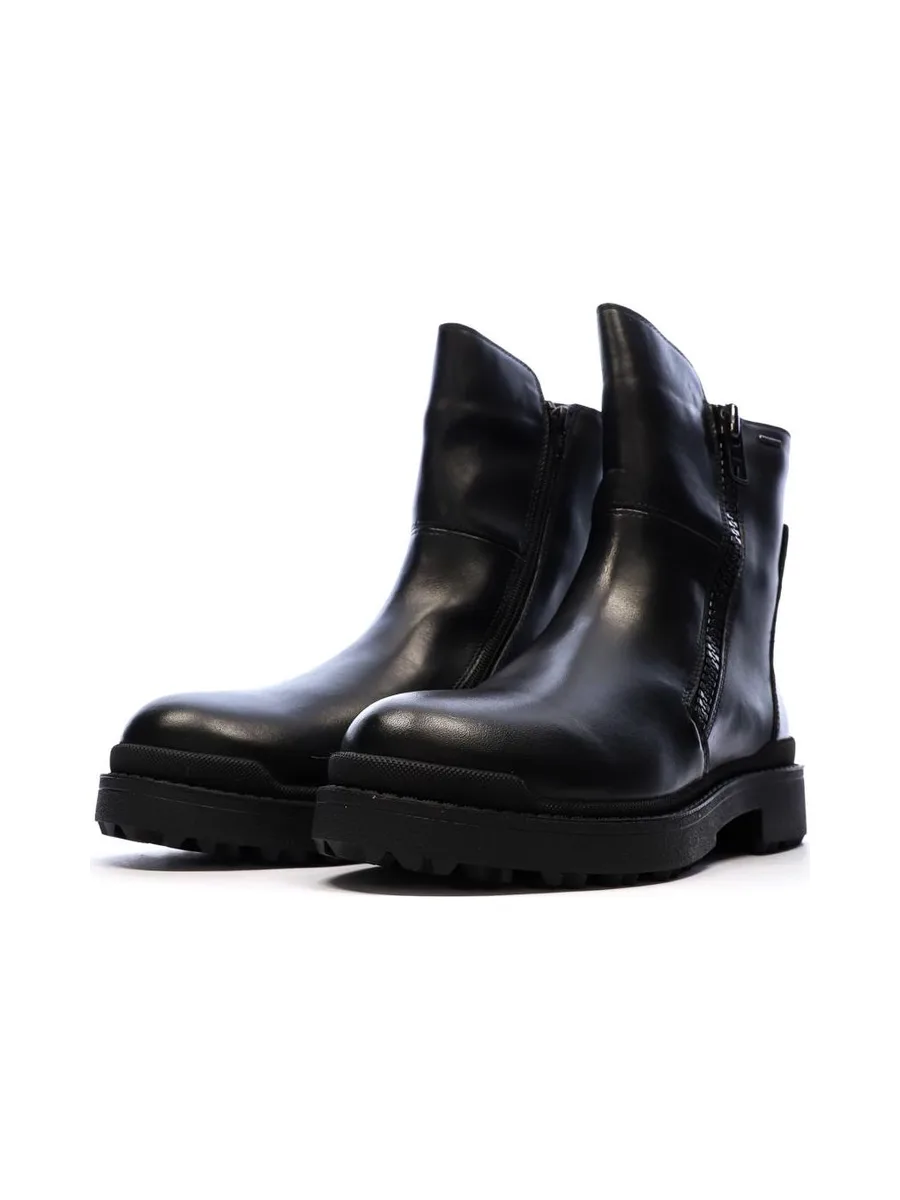 Bottines Noir Femme Geox Nevegal 7