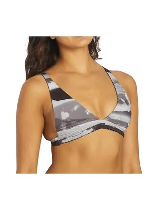 Haut de maillot de bain Noir Femme Nike Reversible Bralette 2