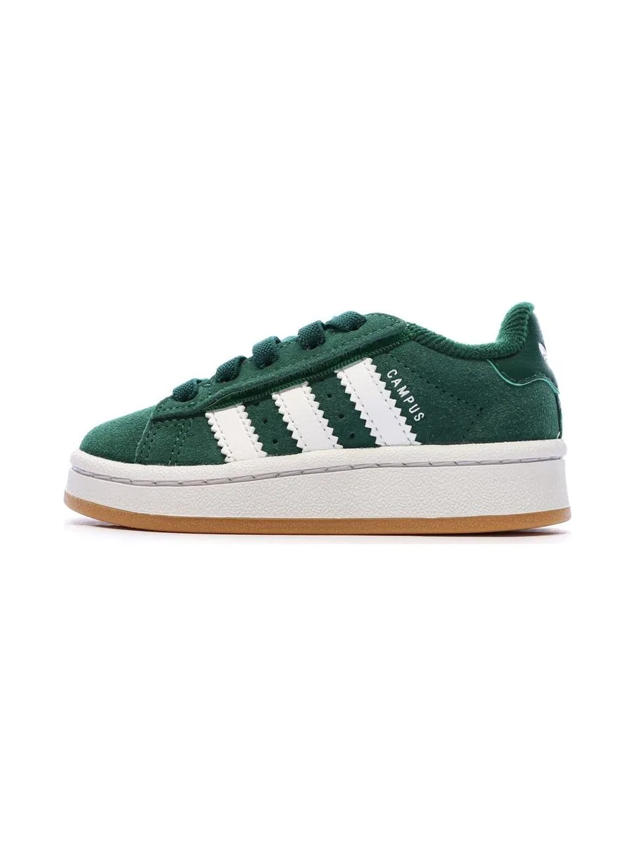 Campus Baskets Adidas Vert Foncé Bébé 2