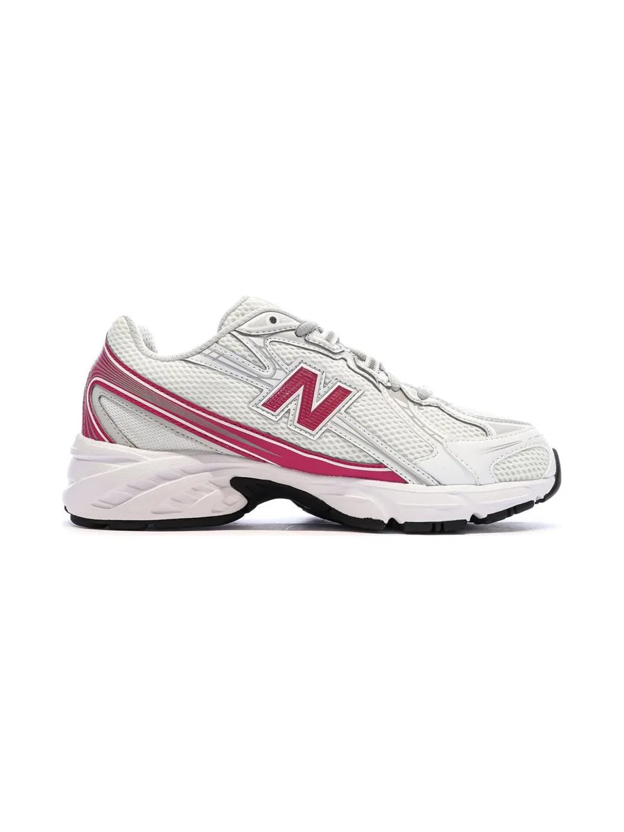 Baskets Blanches/Fushia Femme New Balance 740 3