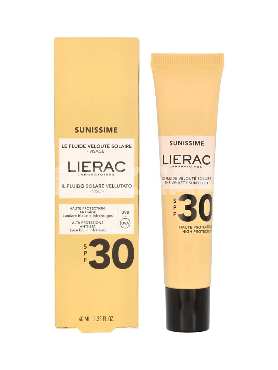 Lierac Sunissime The Velvety Sun Fluid SPF30 40ml 1