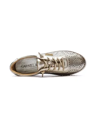 Baskets Dorées Femme Carmela Oro 4