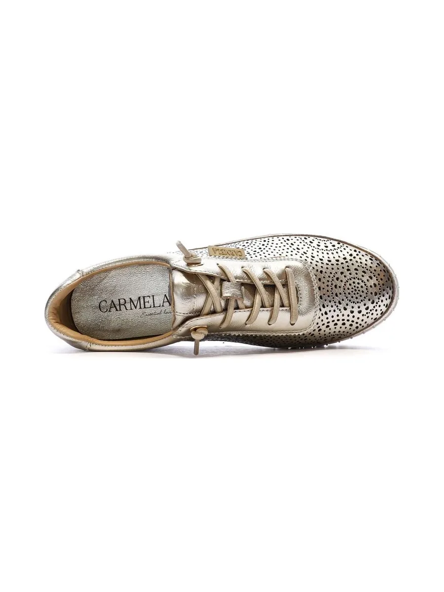 Baskets Dorées Femme Carmela Oro 5