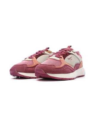 Baskets Rose/Beige Femme Pepe jeans Marlon 6