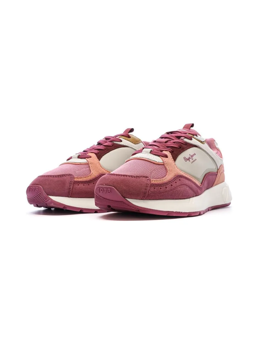 Baskets Rose/Beige Femme Pepe jeans Marlon 7