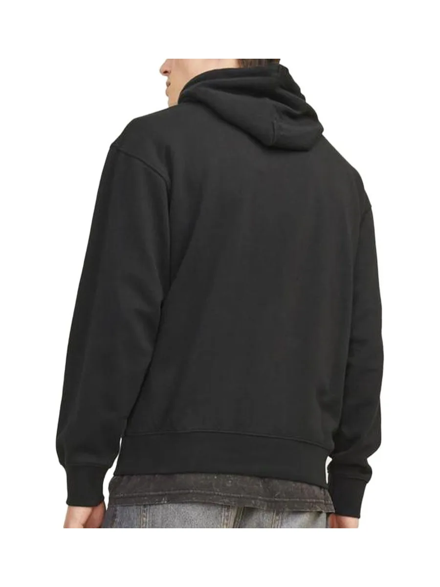 Sweat à Capuche Noir Clair Homme Jack & Jones Charge 3