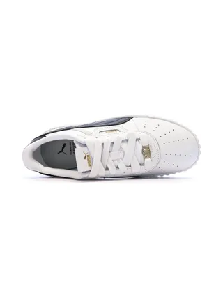 Baskets Blanc/Noir Femme Puma Carina 3.0 Luxe 4