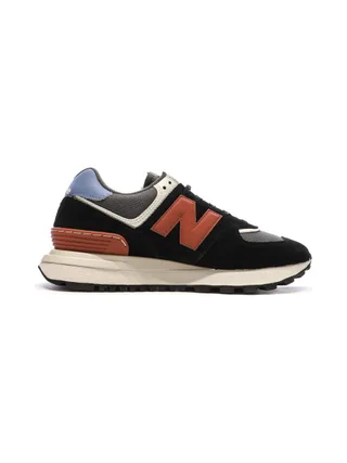 Baskets Noires/Bleues Homme New Balance 574 2