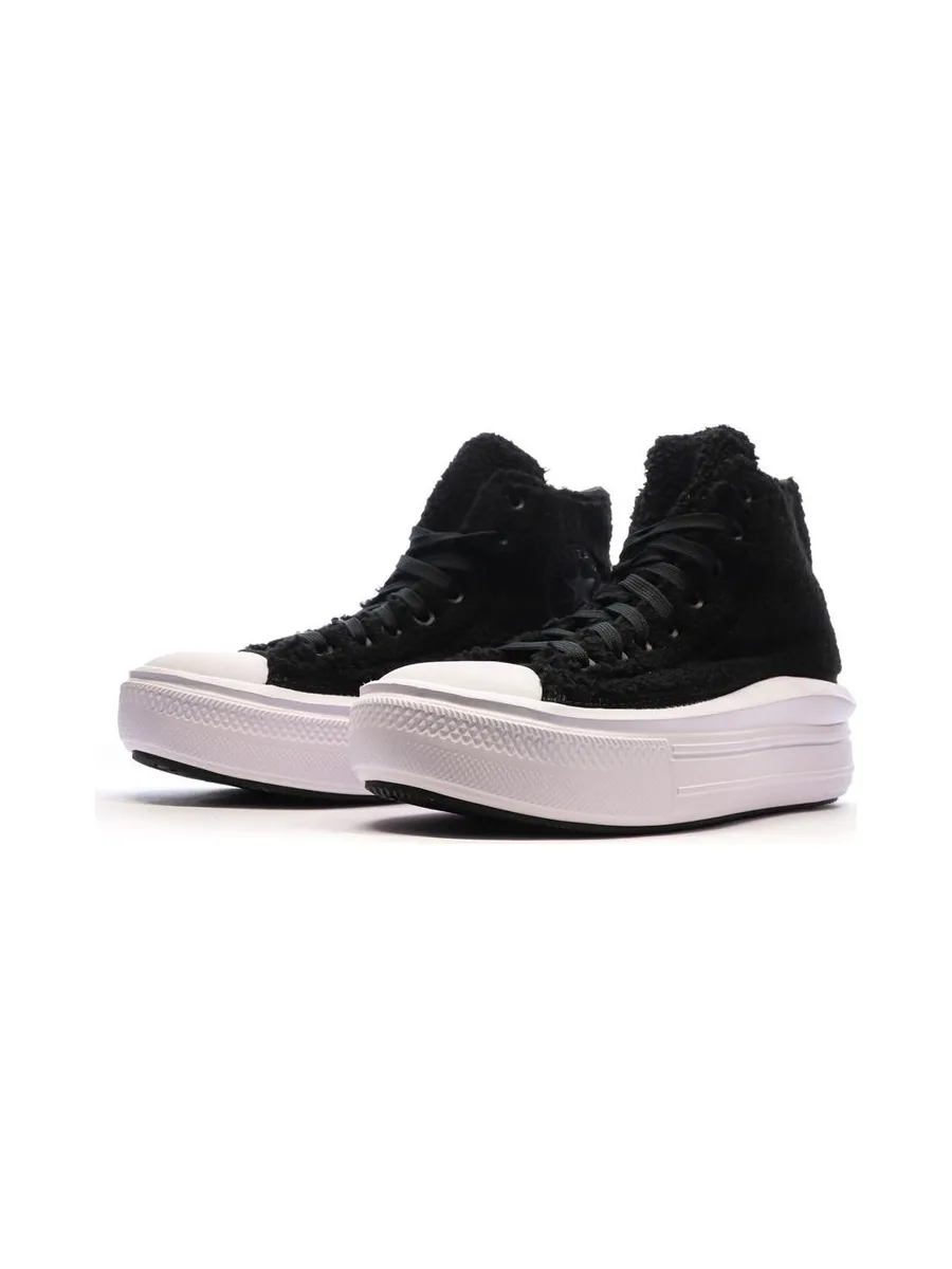 Baskets Noires Femme Converse Chuck Taylor All Star Move 7