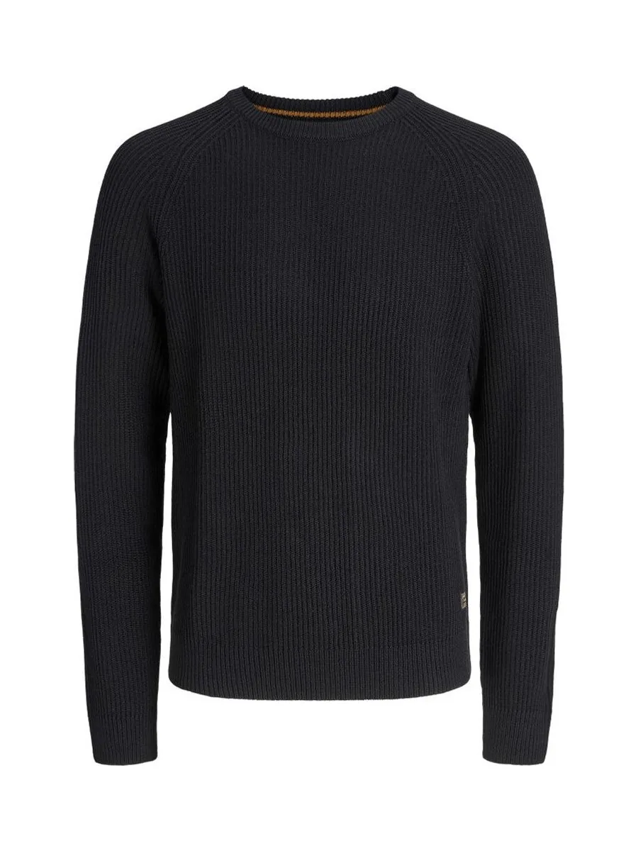 Pull en Maille Noir Homme Jack & Jones Pannel 2