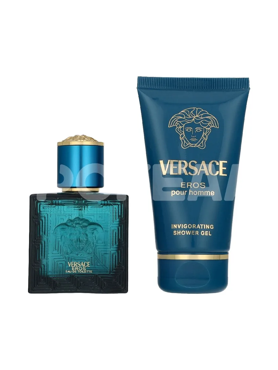 Versace Eros Pour Homme Giftset 80ml - Edt Spray 30ml/Bath & Shower Gel 50ml 2