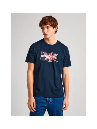 T-shirt PEPE JEANS à motif drapeau 2