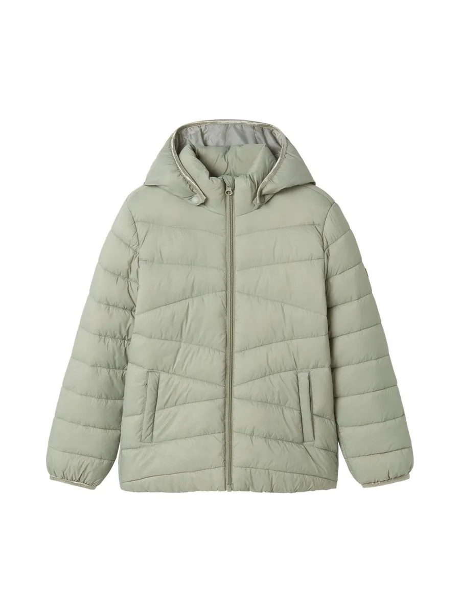 Doudoune Verte Clair Fille Name it Marble 2