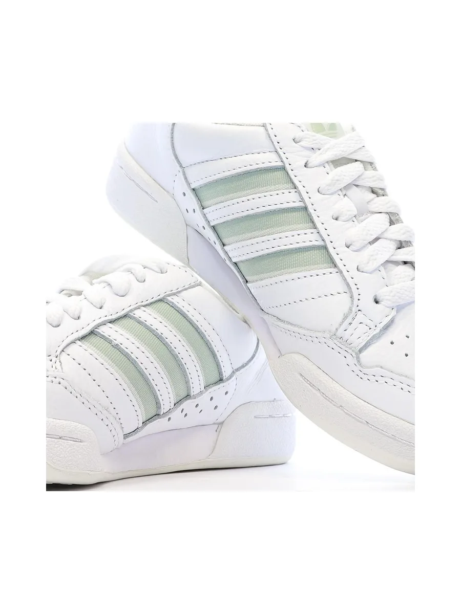 Baskets Blanc/Vert Femme Adidas Continental 80 Stripes 7