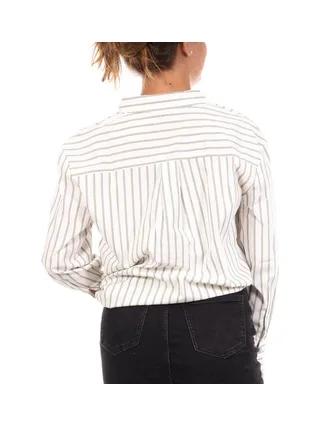 Chemise Blanc/Vert Femme Vero Moda Tanja 2