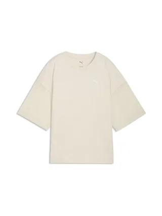 T-Shirt Beige Femme Puma Her 1