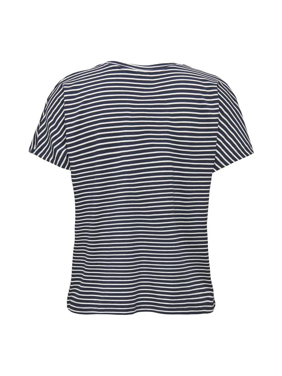 T-shirt Marine à rayures Femme JDY Issy 3