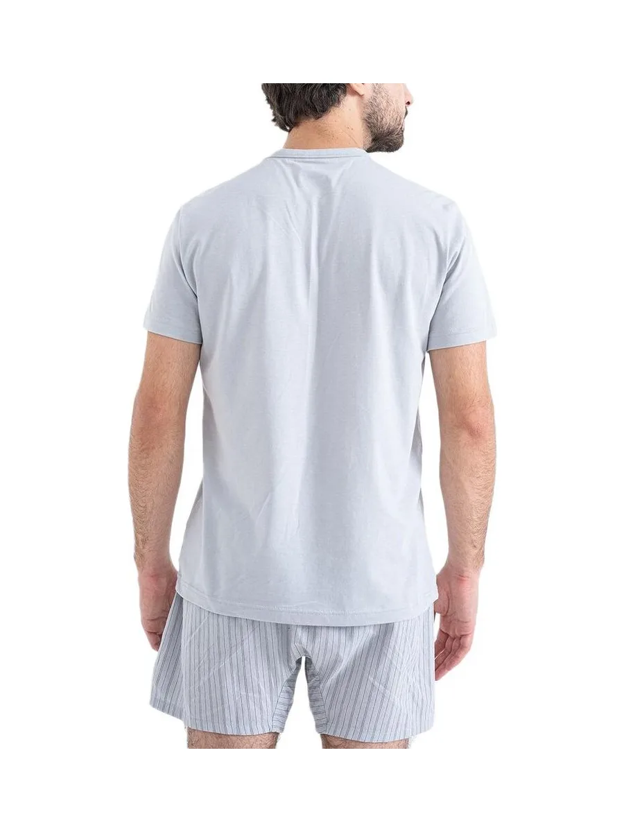 Pyjama Gris Homme Calvin Klein Jeans Poplin 3