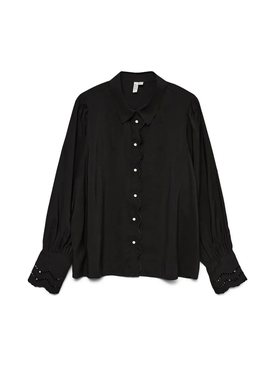 Blouse Noir Femme Vero Moda Henrietta 2