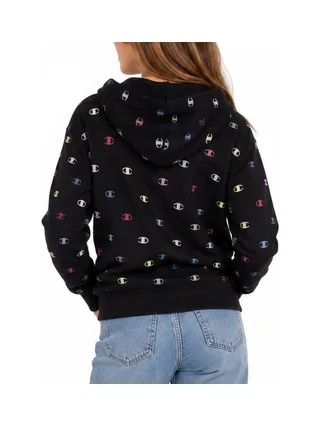 Sweat Zippé Noir Fille Champion Full 2
