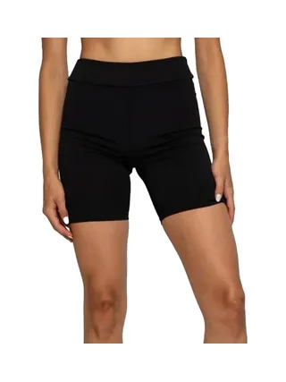 Short Noir Femme Yoga Soul Studio Bike 1
