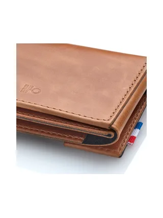 FRED - Porte-cartes folio 2 volets en liège - Naturel 17