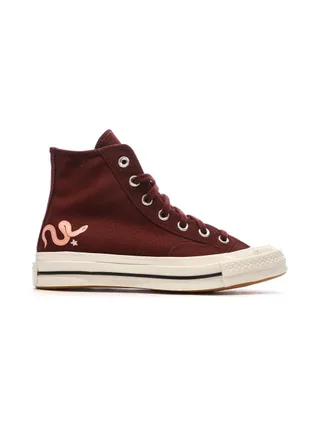 Baskets Bordeaux Femme Converse Chuck 70 A09164C 2
