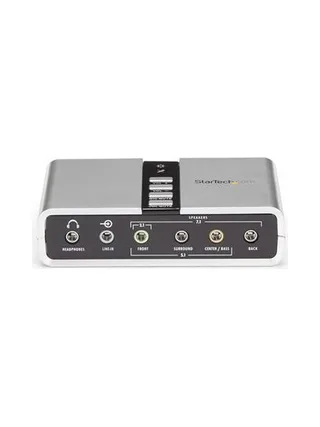 USB Audio Adapter External Sound Card 2