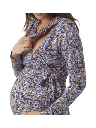 T-Shirt Mauve Femme Mamalicious Asta 2