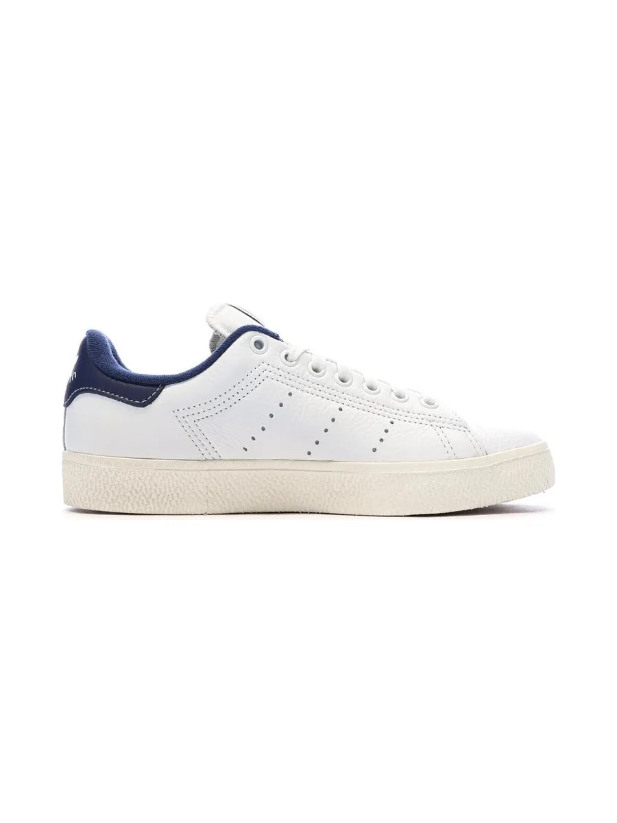 Baskets Blanches/Marines Homme Adidas Stan Smith 3