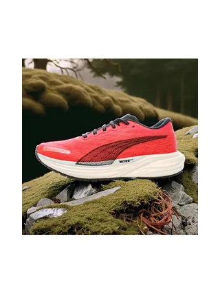 Chaussures de Running Rose Fuchsia Femme Puma Deviate Nitro 2 8