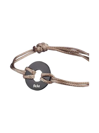Bracelet Argentine beige 3